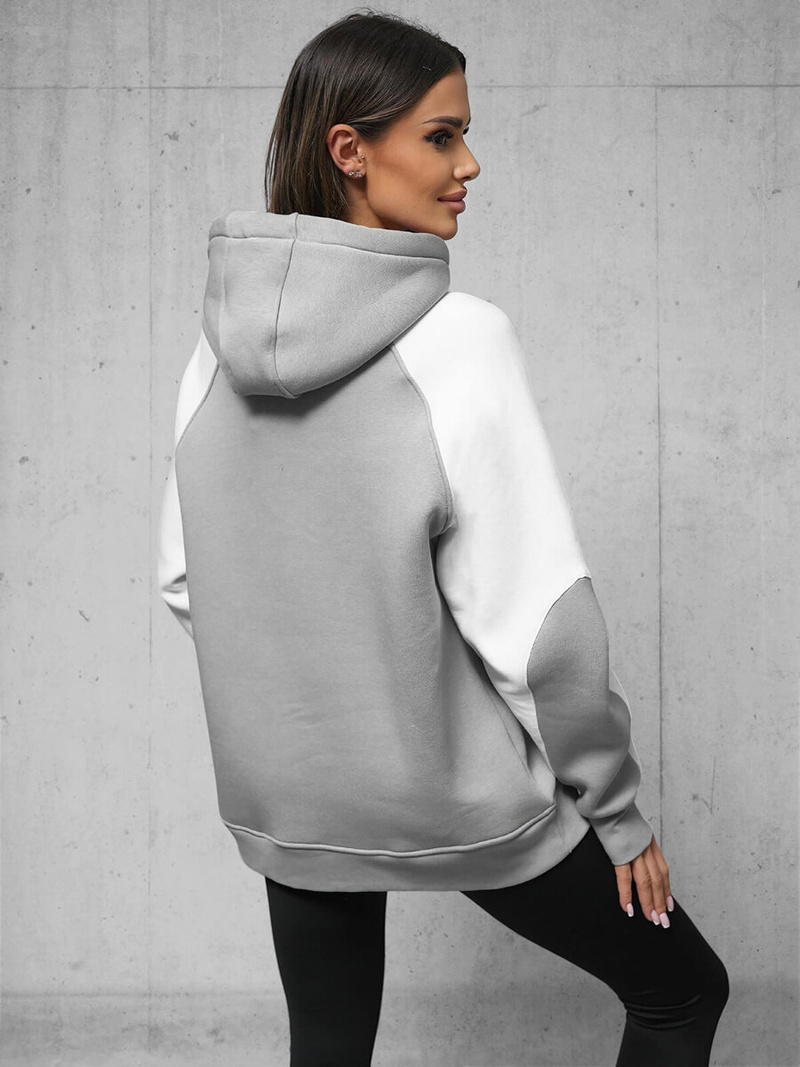 Cуитшърт сива OZONEE O/SWE23027