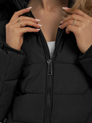 Дамско яке черно OZONEE JS/16M9121/392Z