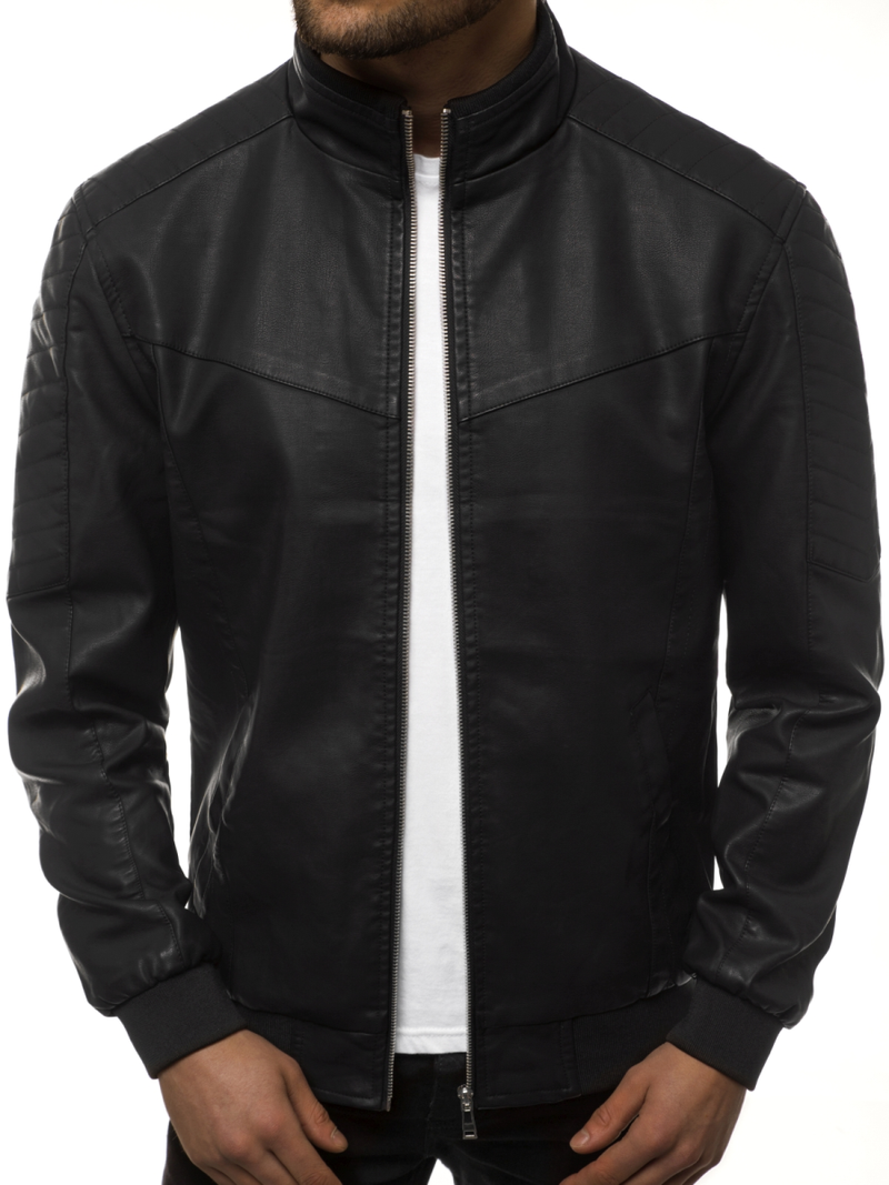 Мъжко яке черно OZONEE JB/JP1123