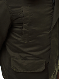 Мъжко яке тъмнозелена OZONEE JS/2019005