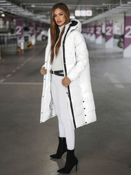 Дамско яке бял OZONEE JS/5M3233/281