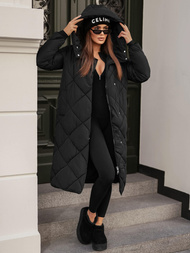 Дамско яке черно OZONEE JS/5M3173/392Z