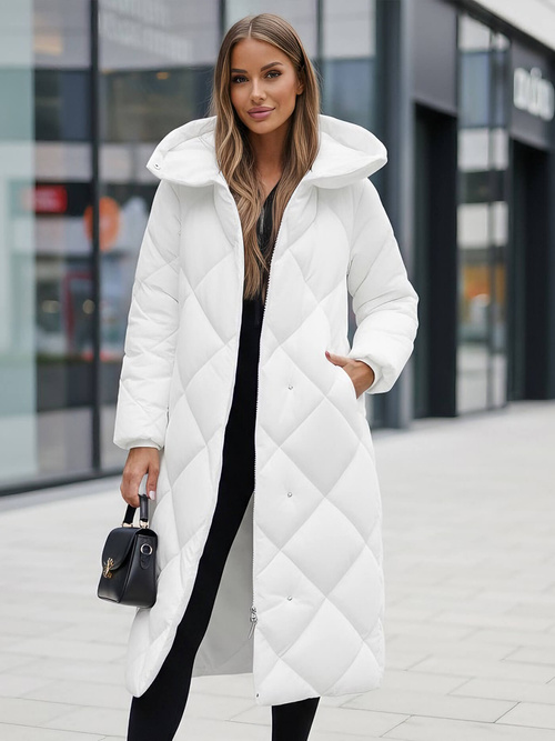 Дамско яке бял OZONEE JS/5M3173/281Z