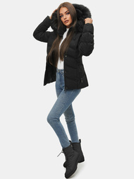 Дамско яке черна OZONEE JS/M9057/392