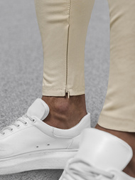 Мъжки панталони бежово OZONEE DJ/3300