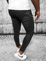 Мъжки дънки черни OZONEE O/MB460