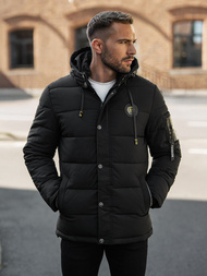 Мъжко яке черни OZONEE JS/57M7503/392Z