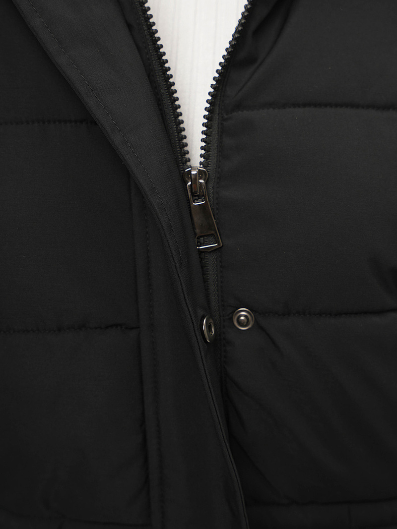 Дамско яке черна OZONEE JS/M9060/392