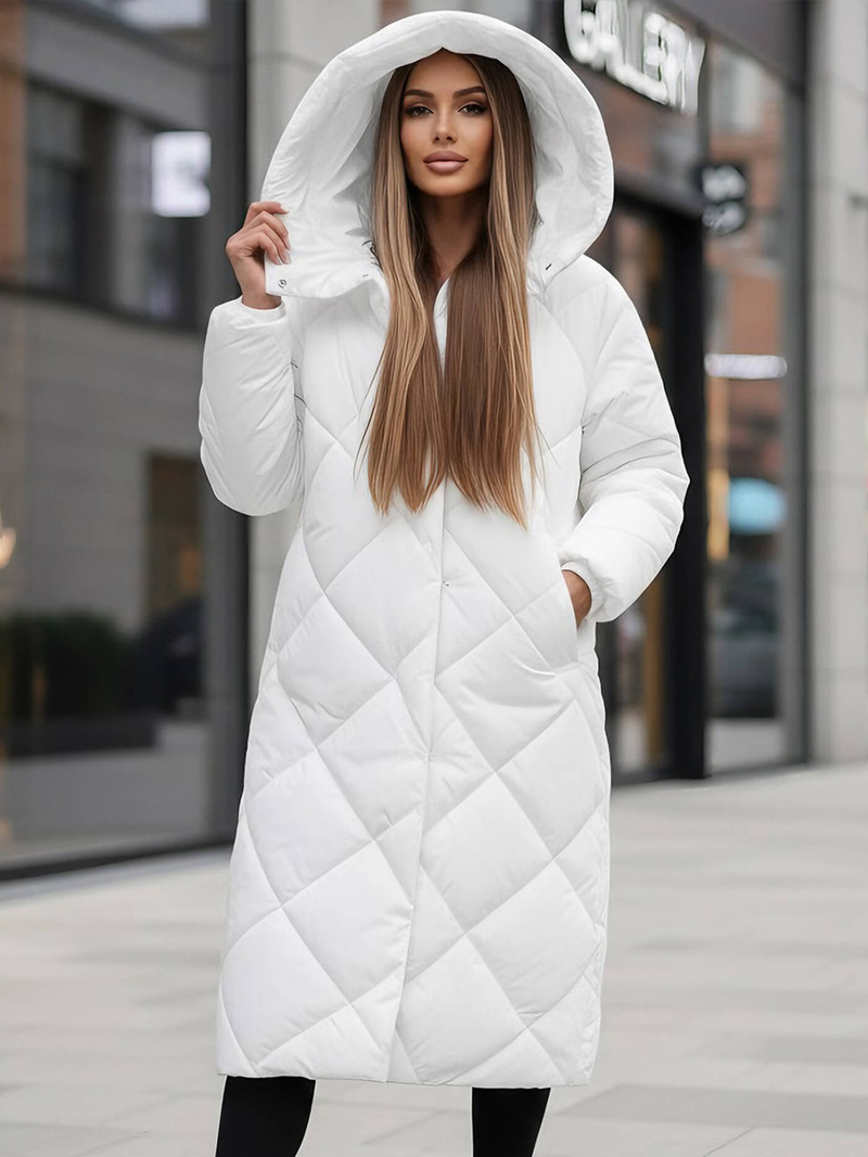 Дамско яке бял OZONEE JS/5M3173/281Z