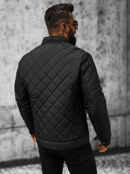 Мъжко яке черно OZONEE JS/22M306/392