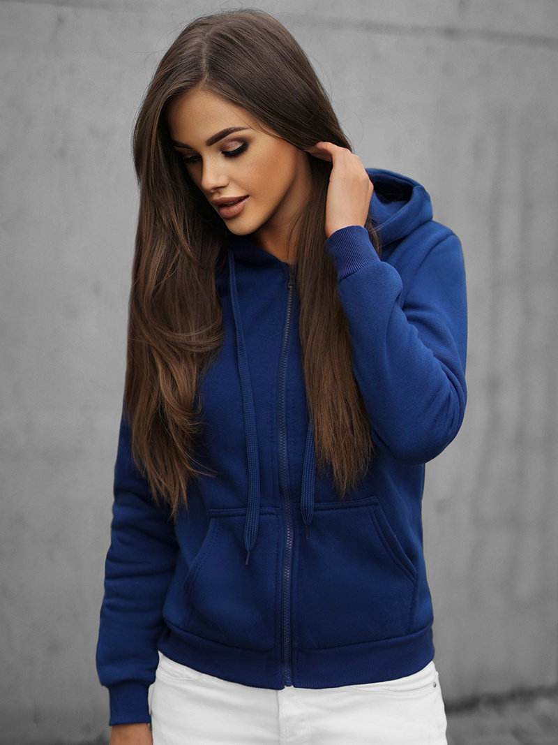 Дамски суичър кобалт/2 OZONEE JS/W03/66Z