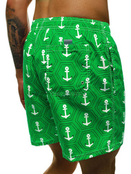 Мъжки плувни шорти зелено OZONEE JS/ST071