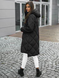 Дамско яке черно OZONEE JS/5M3168/392Z