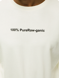 Мъжки суитшърт екрю OZONEE MACH/3149