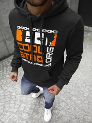 Мъжки суитшърт черна OZONEE JS/Y10022