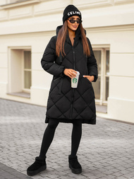 Дамско яке черно OZONEE JS/5M3168/392Z