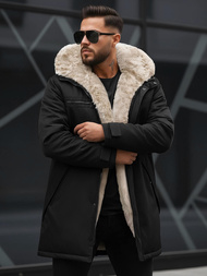 Зимно яке черна OZONEE JS/22M316/392Z