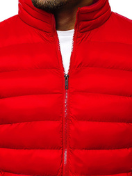 Мъжко яке червена/2 OZONEE JB/JP1111