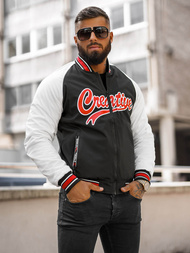 Мъжко яке черна OZONEE JS/84M3011/392Z