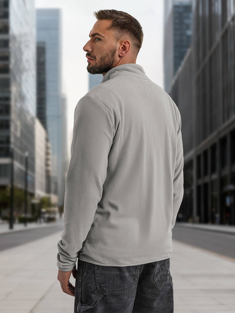 Мъжки суитшърт сив OZONEE JS/HH016/2