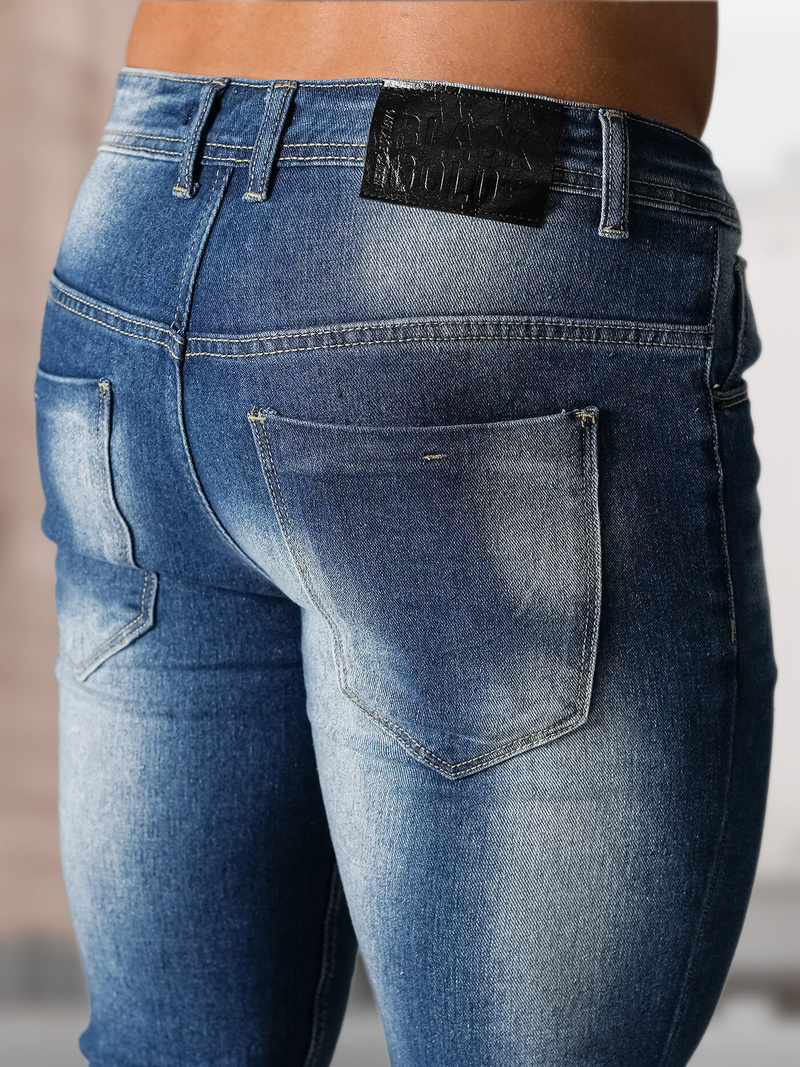 Мъжки дънки синьо OZONEE NB/MP0199BCZ