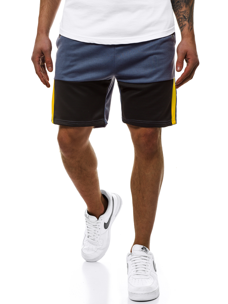 Мъжки панталонки тъмносиньо JS/KK300187