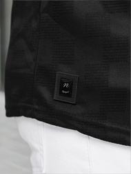 Мъжка тениска черна OZONEE O/QS11621