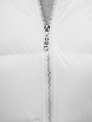 Дамско яке бяла OZONEE JS/5M722/281