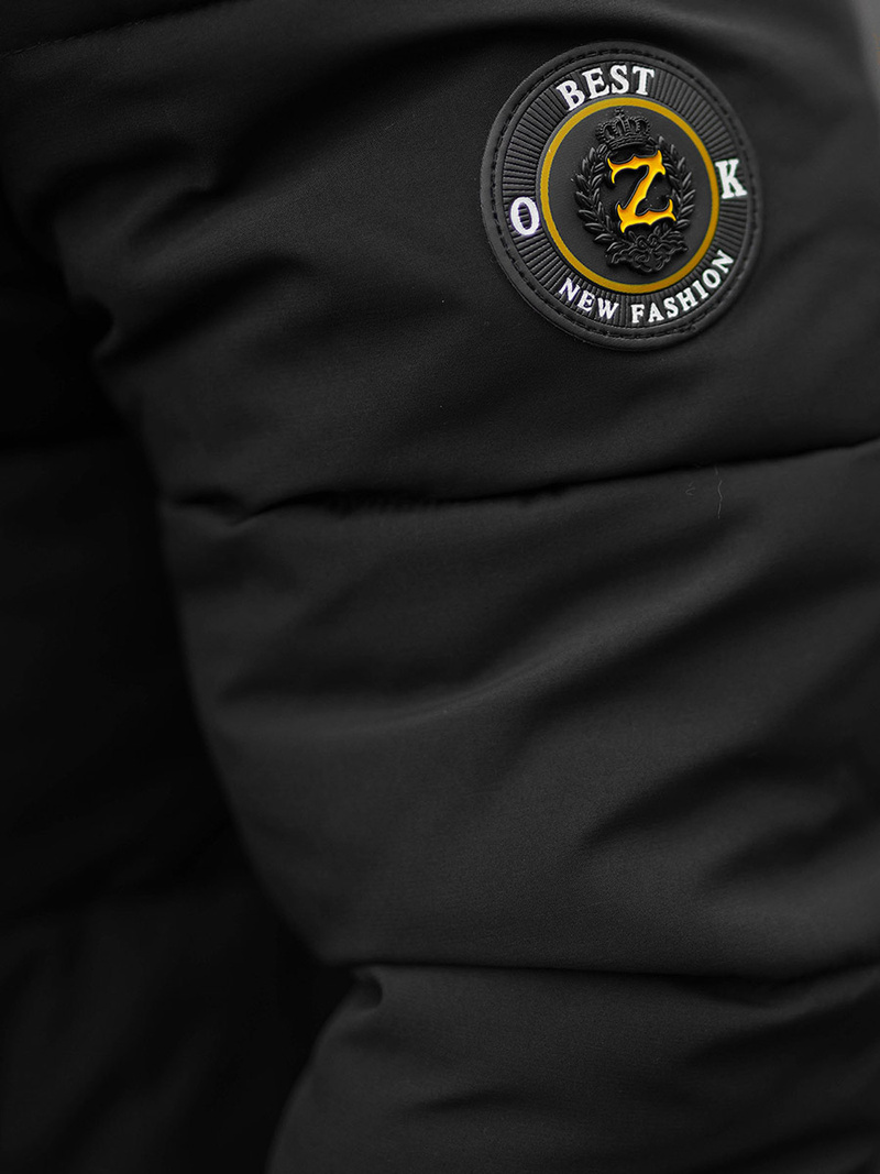 Зимно яке черно OZONEE JS/22M58/392