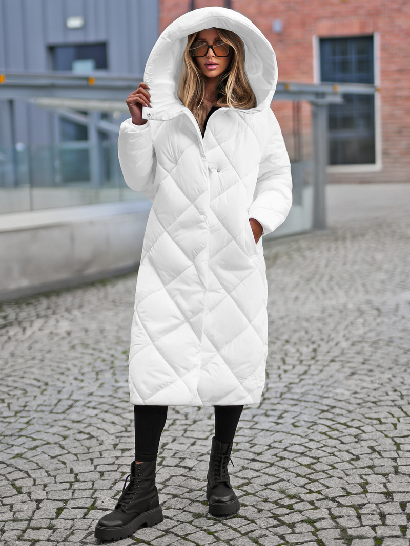 Дамско яке бял OZONEE JS/5M3173/281Z