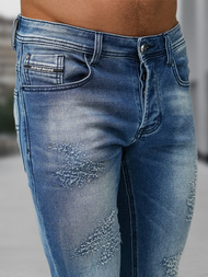 Мъжки дънки синьо OZONEE NB/MP0009BZ