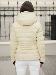 Дамско яке екрю OZONEE JS/M769/281Z