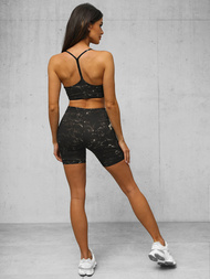 Дамски анцуг от две части черен OZONEE O/XL015/1Z