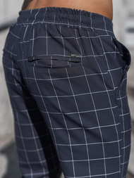 Мъжки панталони чино тъмносиньо OZONEE DJ/2275/22Z