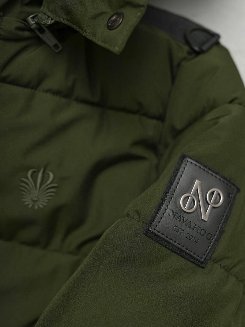 Дамско яке каки OZONEE O/W377Z