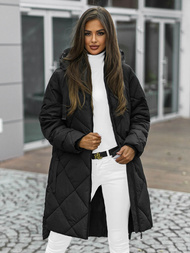 Дамско яке черно OZONEE JS/5M3168/392Z