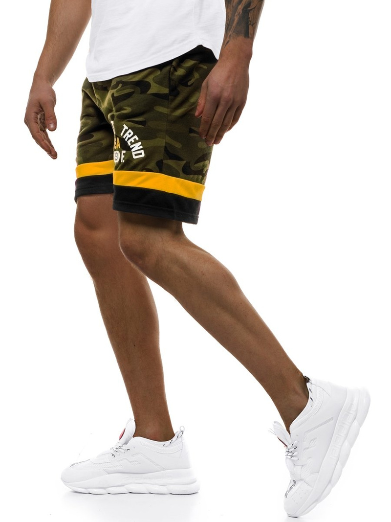 Мъжки панталонки зелено JS/KK300152