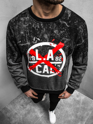 Мъжки суитшърт черна OZONEE JS/22053Z