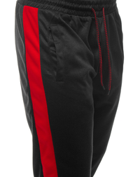 Мъжко долнище на анцуг черни OZONEE JS/JZ11012