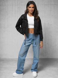 Дамско яке черна OZONEE O/G118