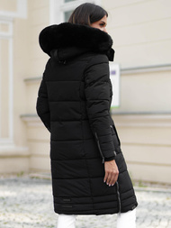 Дамско яке черно OZONEE O/W377Z