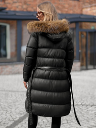 Дамско яке черно OZONEE JS/5M3298/392Z