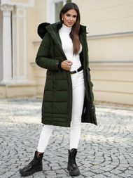 Дамско яке каки OZONEE O/W377Z