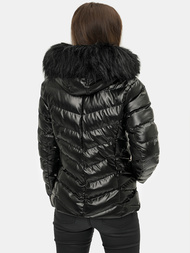 Дамско яке черно OZONEE JS/M773/392A