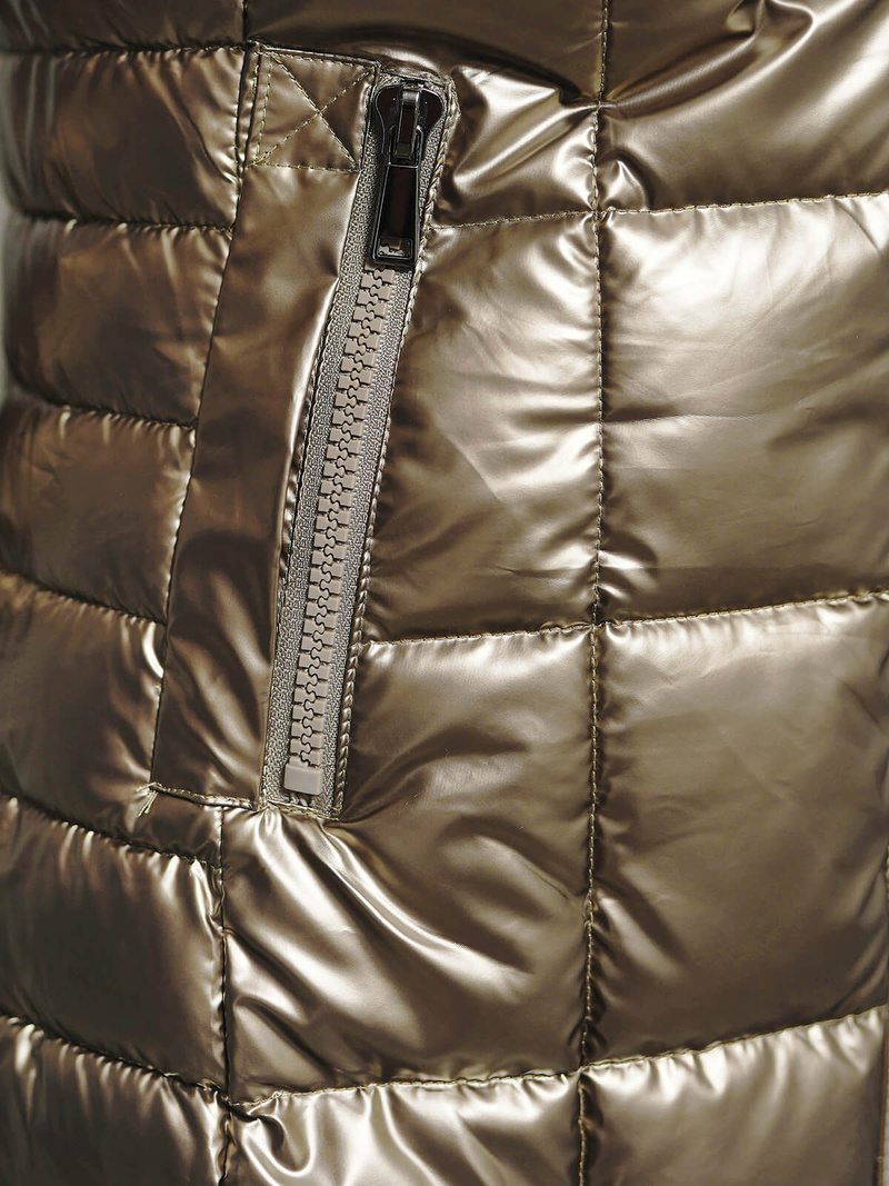 Дамско яке злато OZONEE JS/16M9120/403