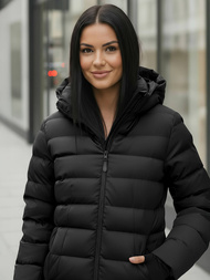 Дамско яке черна OZONEE JS/M769/392