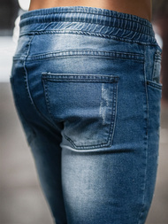 Мъжки панталони jogger тъмносиньо OZONEE NB/MP0053/2BS