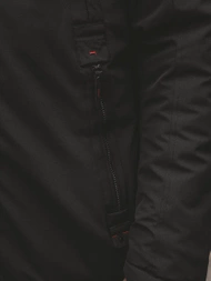 Мъжко яке черна OZONEE JS/M717/392