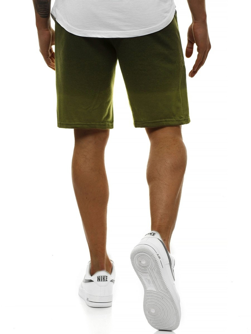 Мъжки панталонки зелено OZONEE JS/KK300123/20