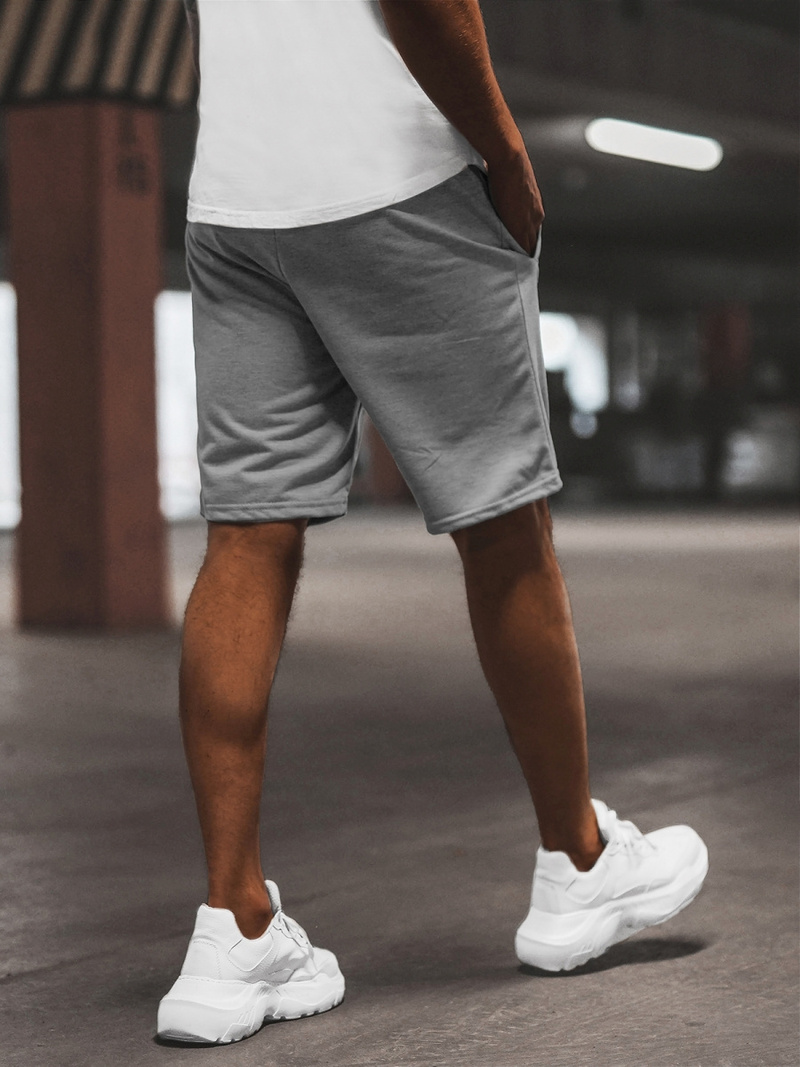 Мъжки панталонки сив OZONEE JS/8K100/2Z